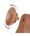 Dildo con Piel Retractil 85 Bronceado