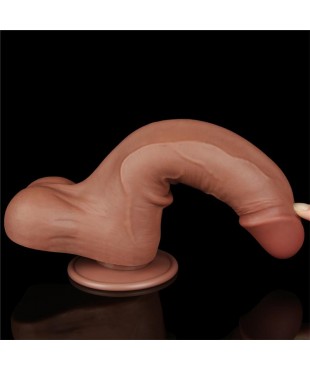 Dildo con Piel Retractil 85 Bronceado Dildo con Piel Retractil 85 Bronceado