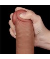 Dildo con Piel Retractil 95 Bronceado