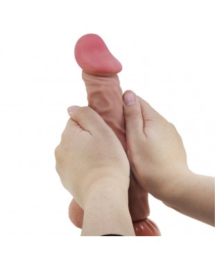 Dildo Realista Piel Deslizante Retractil 24 cm Dildo Realista Piel Deslizante Retractil 24 cm