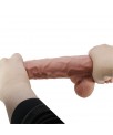Dildo Realista Piel Deslizante Retractil 24 cm