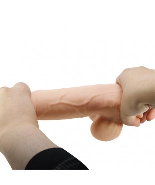 Dildo Realista Piel Deslizante Retractil 218 cm Dildo Realista Piel Deslizante Retractil 218 cm