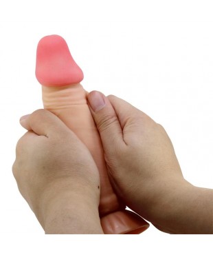 Dildo Realista con Piel Deslizante Retractil 194 cm Dildo Realista con Piel Deslizante Retractil 194 cm