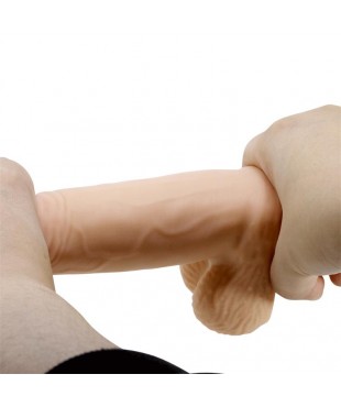 Dildo Realista con Piel Deslizante Retractil 194 cm Dildo Realista con Piel Deslizante Retractil 194 cm