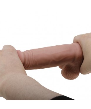 Dildo Realista con Piel Deslizante Retractil 194 cm