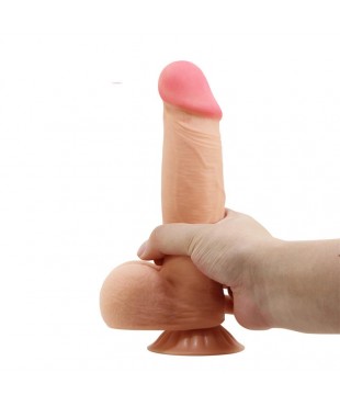 Dildo Realista Doble Densidad Piel Deslizante Retractil Dildo Realista Doble Densidad Piel Deslizante Retractil