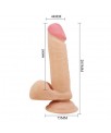 Dildo con Piel Deslizante Retractil 205 cm