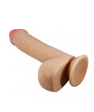 Dildo Realista con con Piel Retractil 92 Dildo Realista con con Piel Retractil 92