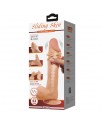 Dildo Realista Doble Densidad Piel Deslizante Retractil 24 cm