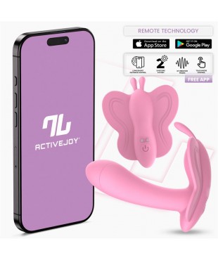 Wingy Estimulador Mariposa con APP Rosa
