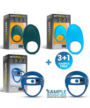 Pack 3+1 Tester Surtido Anillos Ringo y Rank APP
