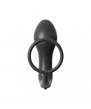 Plug Anal con Vibracion Negro Plug Anal con Vibracion Negro