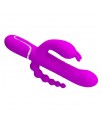 Cammy 4 in 1 Vibrador con Bolas Rotadoras y Cadena Anal