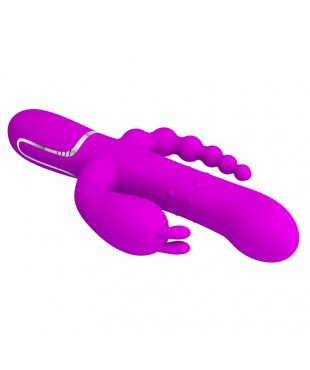 Cammy 4 in 1 Vibrador con Bolas Rotadoras y Cadena Anal Cammy 4 in 1 Vibrador con Bolas Rotadoras y Cadena Anal