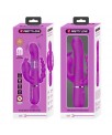 Cammy 4 in 1 Vibrador con Bolas Rotadoras y Cadena Anal