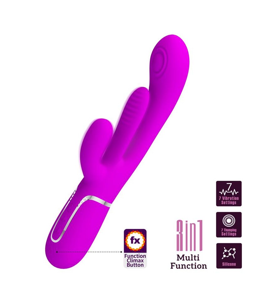 Shania Vibrador con Lengua y Thumping Shania Vibrador con Lengua y Thumping