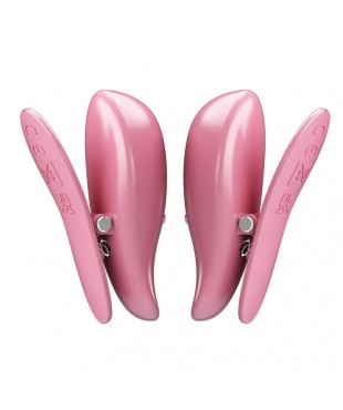 Cailey Pinzas para Pezones con Vibración y Control Remoto