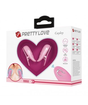 Cailey Pinzas para Pezones con Vibracion y Control Remoto Cailey Pinzas para Pezones con Vibracion y Control Remoto