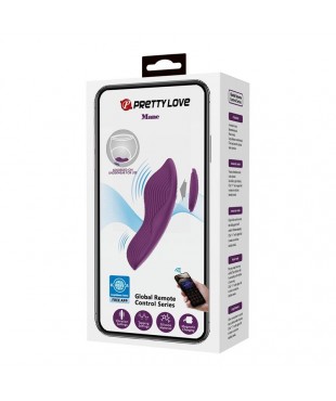 Mane Vibrador de Braguita con App Purpura Mane Vibrador de Braguita con App Purpura