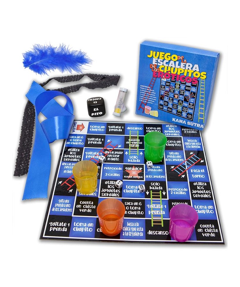 Juego de Mesa la Escalera Erotica Chupito