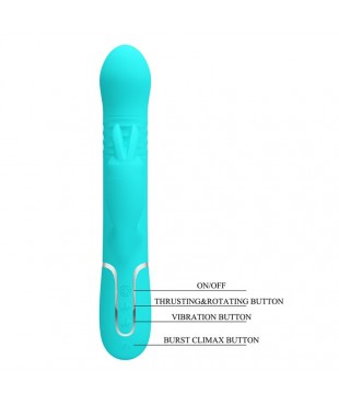 Coale Vibrador con Bolas Rotatorias y Up and Down USB Coale Vibrador con Bolas Rotatorias y Up and Down USB