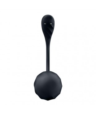 Ribbed Petal Vibrador de Braguita APP Negro Ribbed Petal Vibrador de Braguita APP Negro