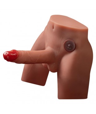 Jason Masturbador con Dildo y Ano con Vibración y Thrusting