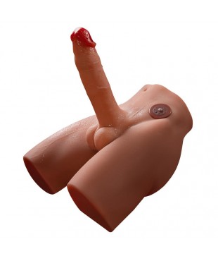 Jason Masturbador con Dildo y Ano con Vibración y Thrusting
