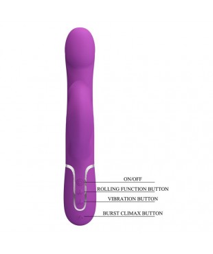 Zalin Vibrador con Bolas Rotatorias y Lengua Zalin Vibrador con Bolas Rotatorias y Lengua
