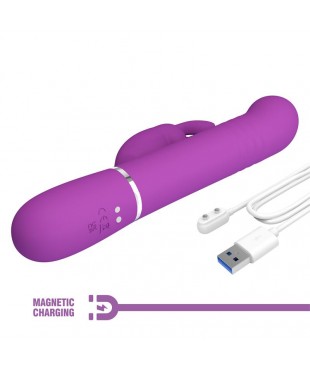 Coale Vibrador con Bolas Rotatorias y Up and Down Coale Vibrador con Bolas Rotatorias y Up and Down