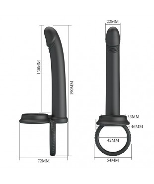 Moses Plug Anal con Anillo para el Pene