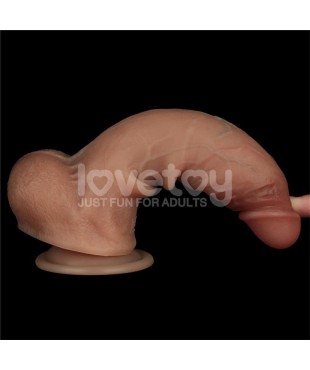 Sliding Pro Dildo Piel Deslizante Retractil Dual Layer 85