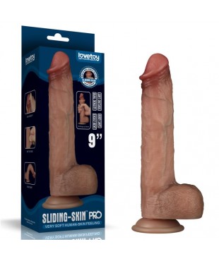 Sliding Pro Dildo Piel Deslizante Retractil Dual Layer 9