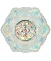 Gemoria Plug Anal de Silicona con Centro de Cristal Multicolor