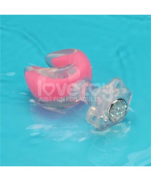 Gemoria Plug Anal Silicona Doble Punta Brilla en la Oscuridad Gemoria Plug Anal Silicona Doble Punta Brilla en la Oscuridad