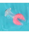 Gemoria Plug Anal Silicona Doble Punta Brilla en la Oscuridad