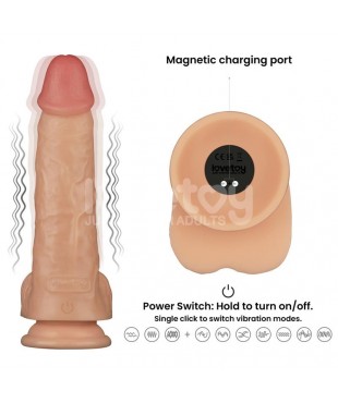 Power Basics Dildo con Vibracion 9