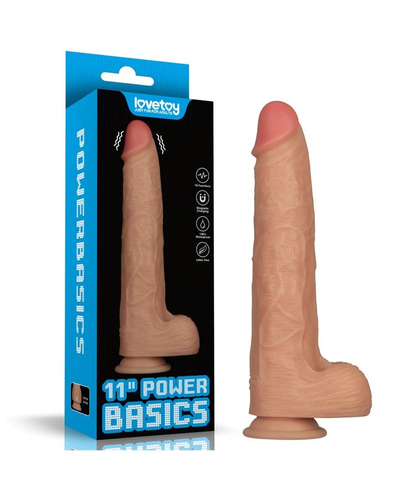 Power Basics Dildo con Vibracion 11