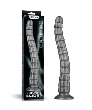 Vibrax Slider Dildo anal con Vibración King Sized 14.5