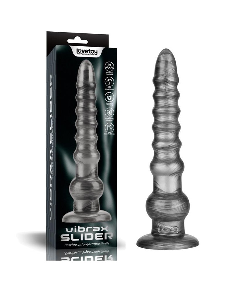 Vibrax Slider Dildo Anal con Vibracion King Sized 125