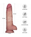 Sliding PRO II Dildo Piel Deslizante Retractil Dual layer 85