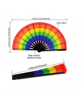 Abanico LGBT XXL Abanico LGBT XXL