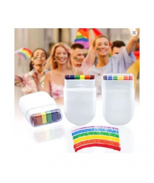 Pintacaras de Crayones LGBT