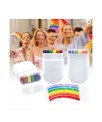 Pintacaras de Crayones LGBT