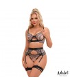 Ximena Set de 4 Piezas con Liguero