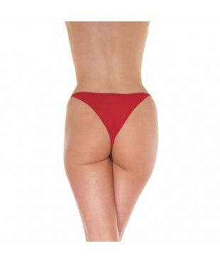 Rimba Amorable Tanga Abierto Color Rojo Talla Única