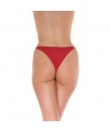 Rimba Amorable Tanga Abierto Color Rojo Talla unica