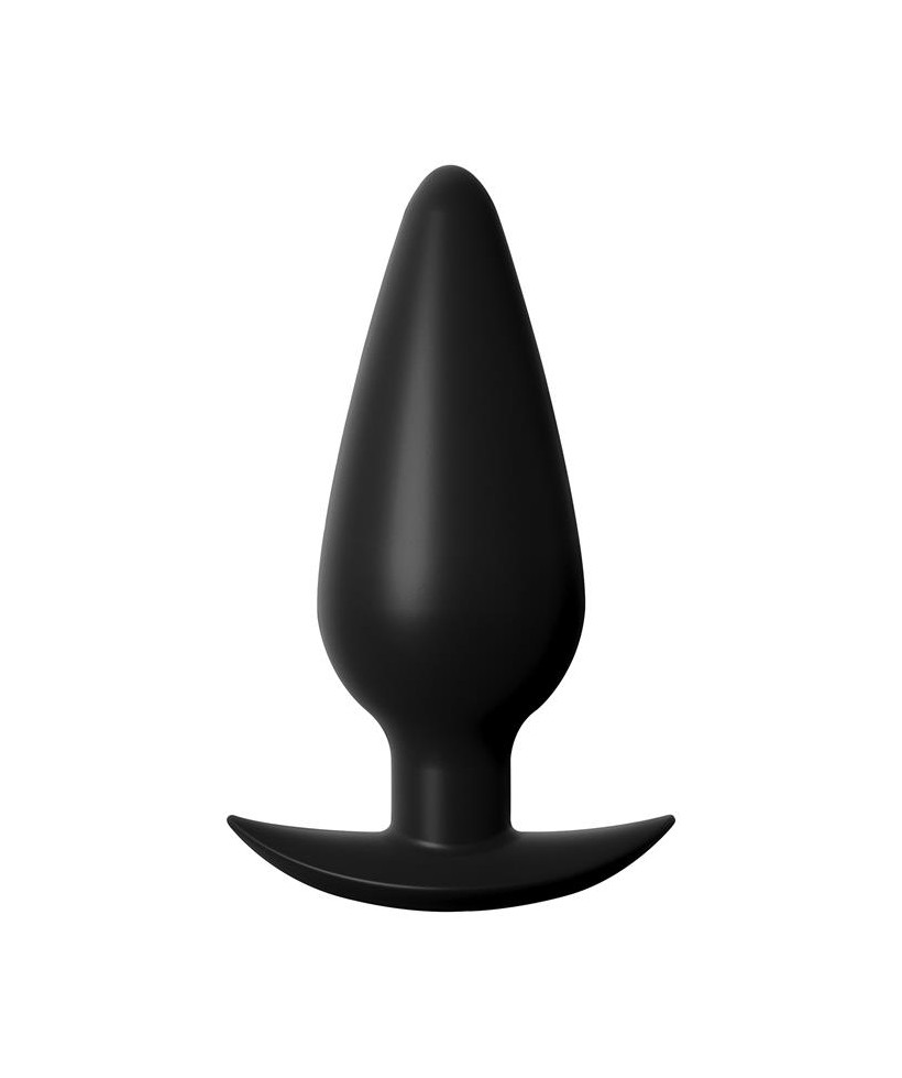 Plug Anal con Peso Interno Negro Plug Anal con Peso Interno Negro