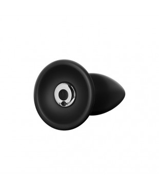 Plug Anal con Vibracion Negro Plug Anal con Vibracion Negro