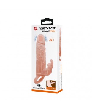 Brave Man Funda para el Pene con Vibracion Brave Man Funda para el Pene con Vibracion